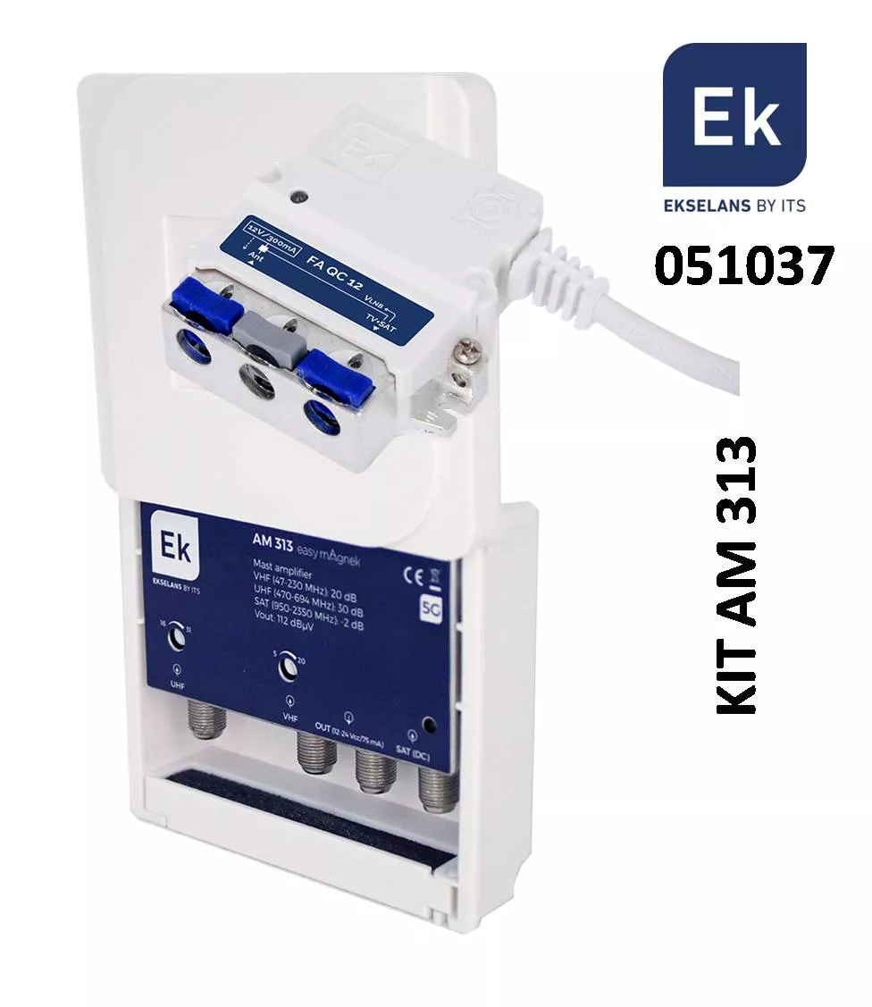 KIT Amplificador y Fuente EK KIT AM 313 EASY MAGNEK