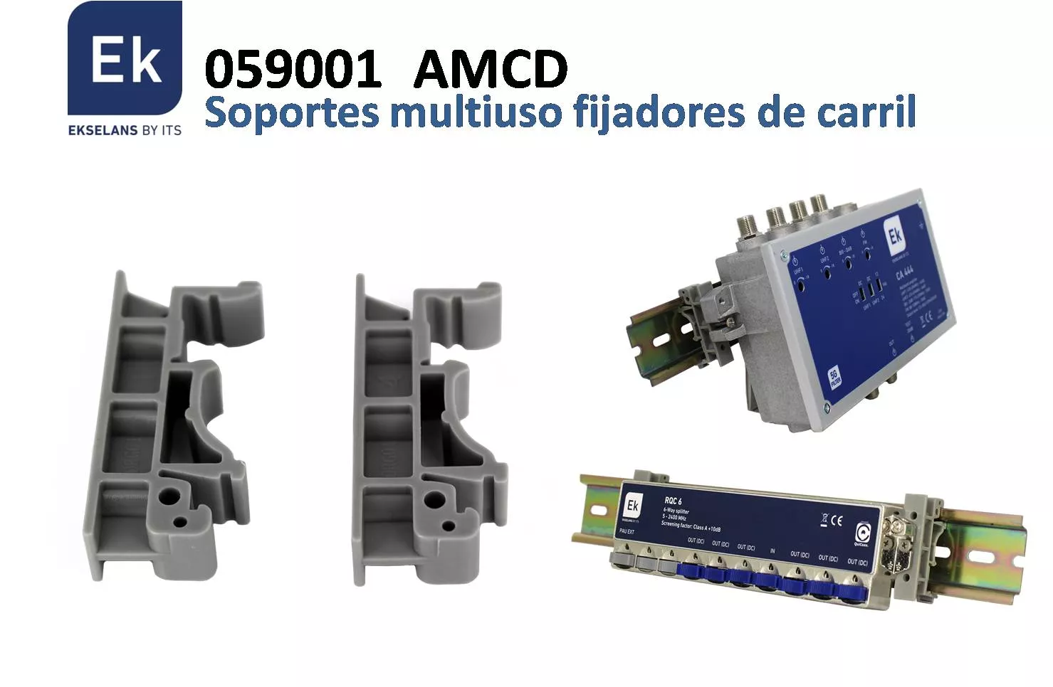 Accesorio de montaje en carril DIN EK AMCD 059001