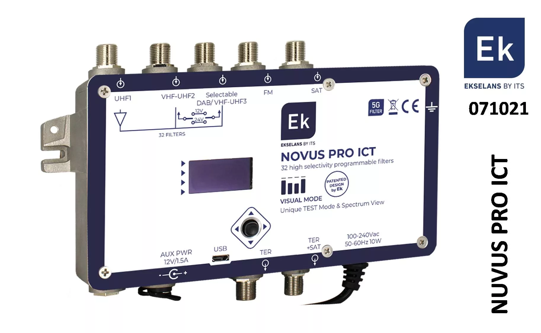 Central Programable EK NOVUS PRO ICT 071021