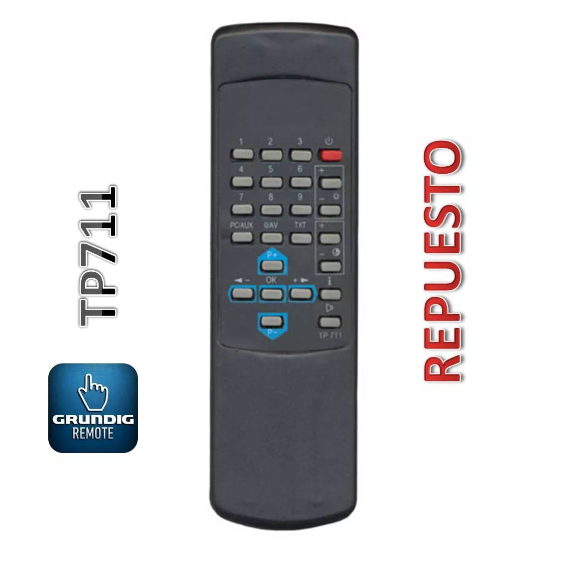 Mando Repuesto Grundig TP711