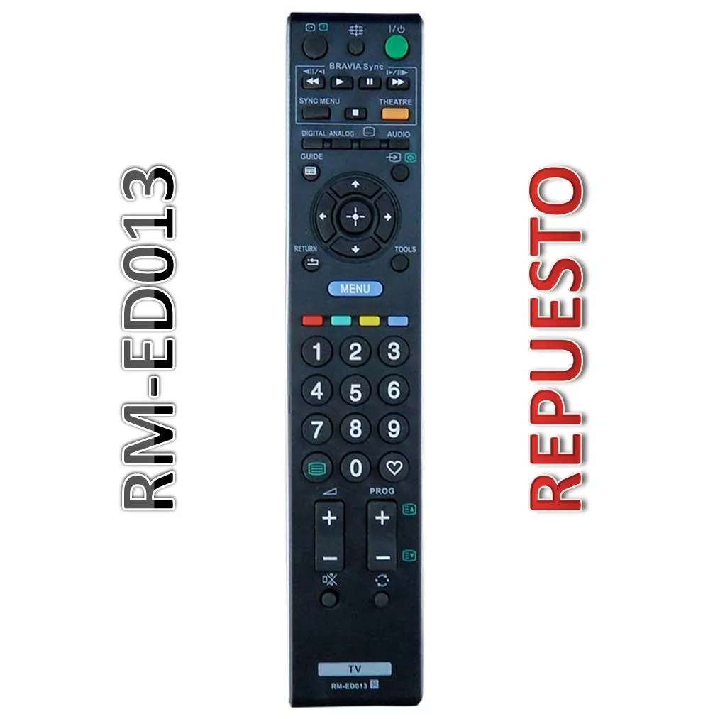 Mando Repuesto Sony RM-ED013