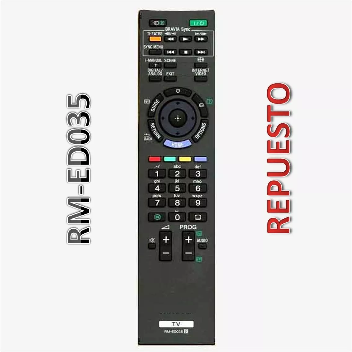 Mando Repuesto Sony RM-ED035