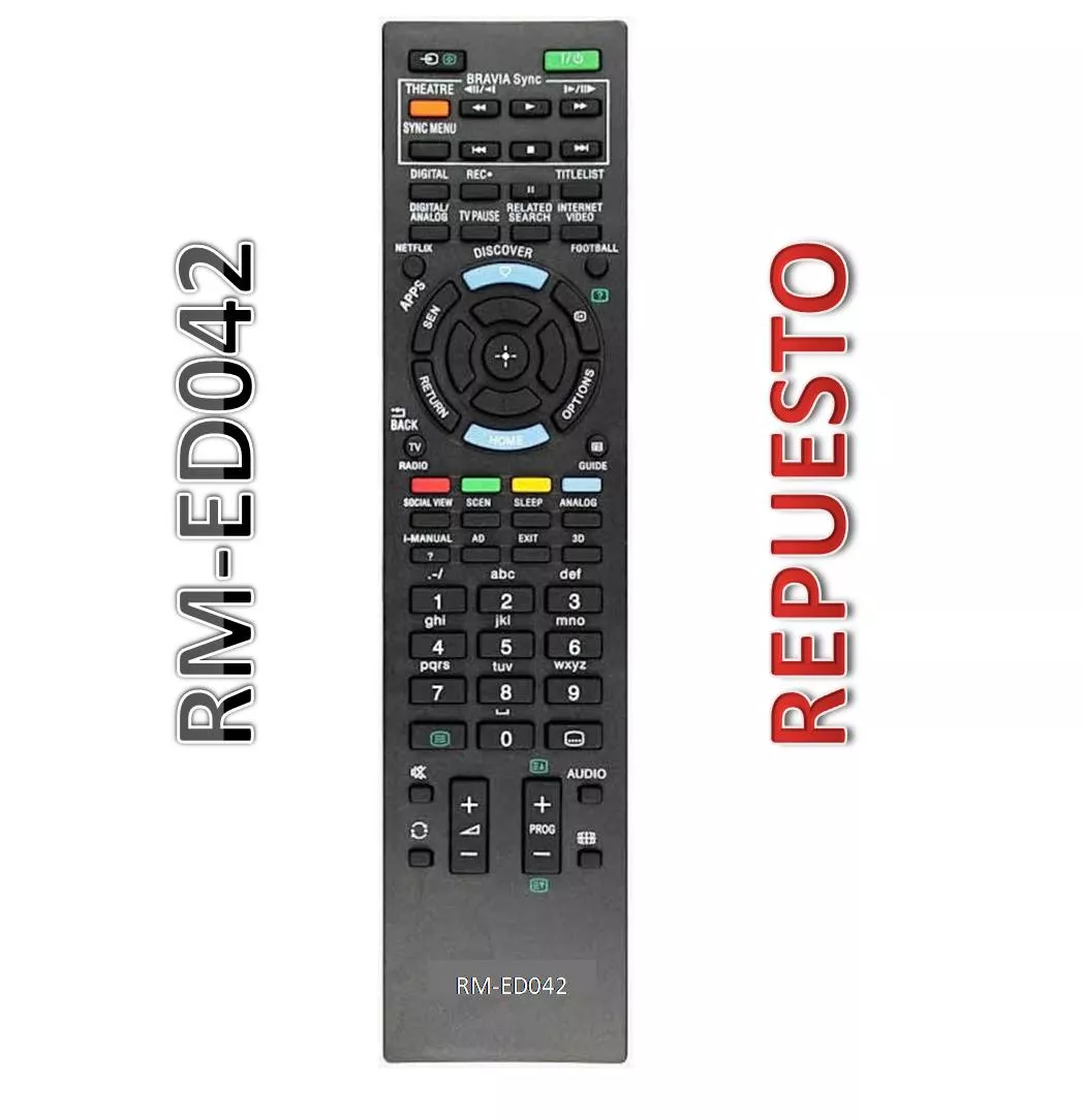 Mando Repuesto Sony RM-ED042