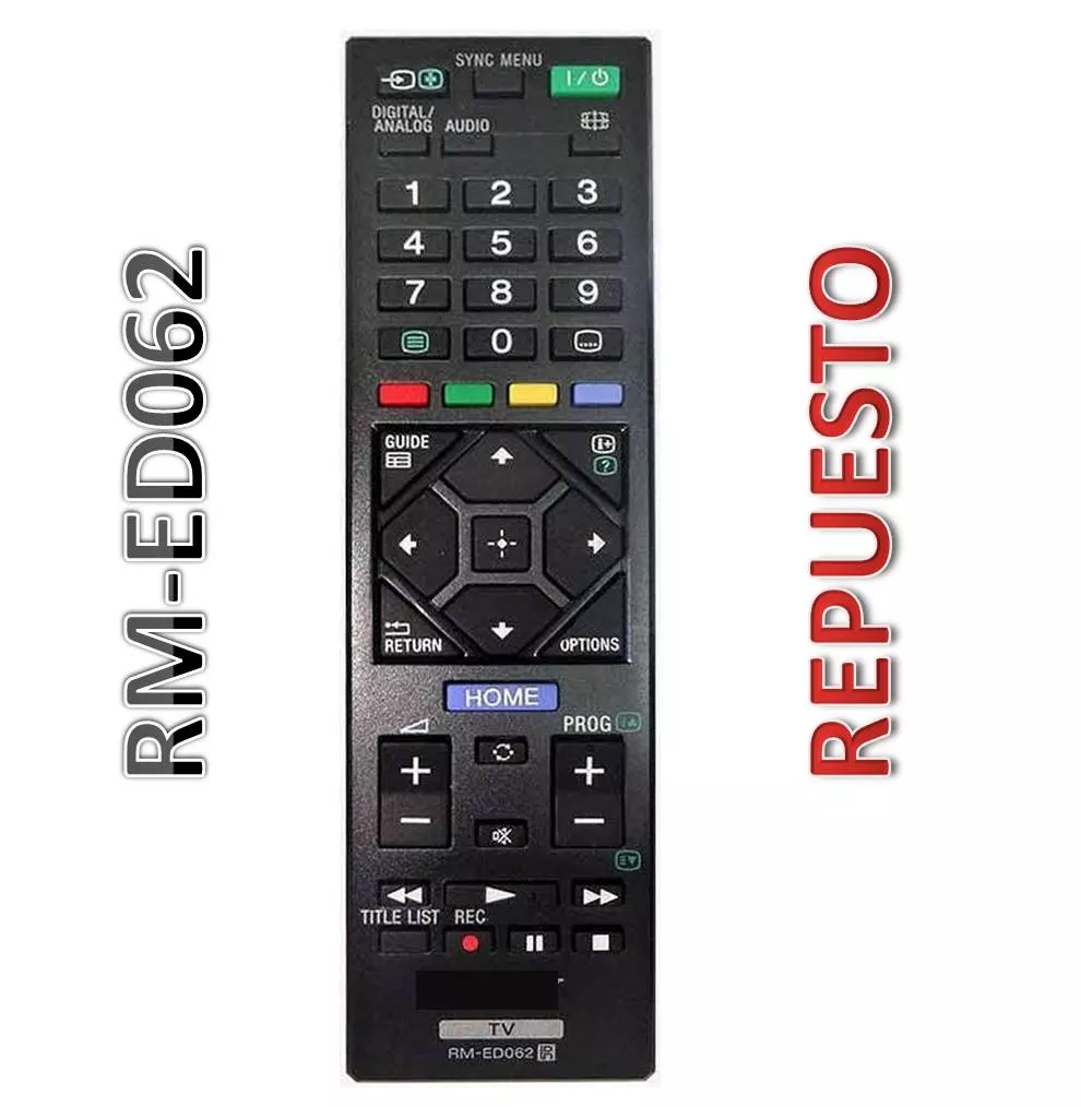 Mando Repuesto Sony RM-ED062