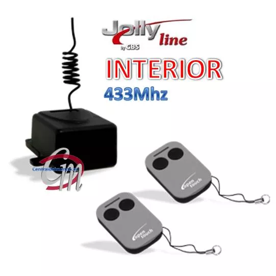 Kit Automatizaciones con 2 Mandos 433MHz Inte