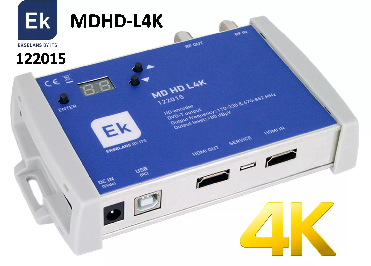 Modulador Digital EK MDHD-L4K 122015