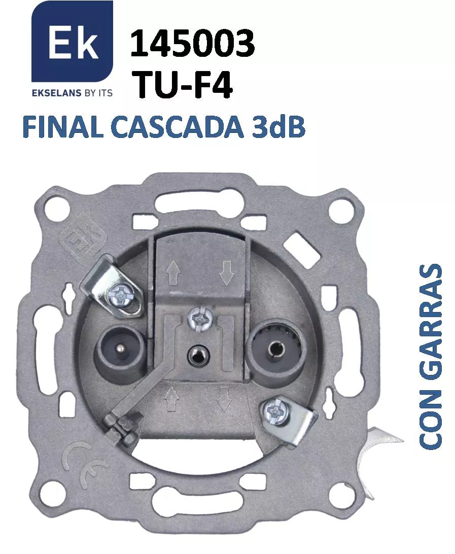 Toma TV Final Cascada 3dB EK TUF4 145003