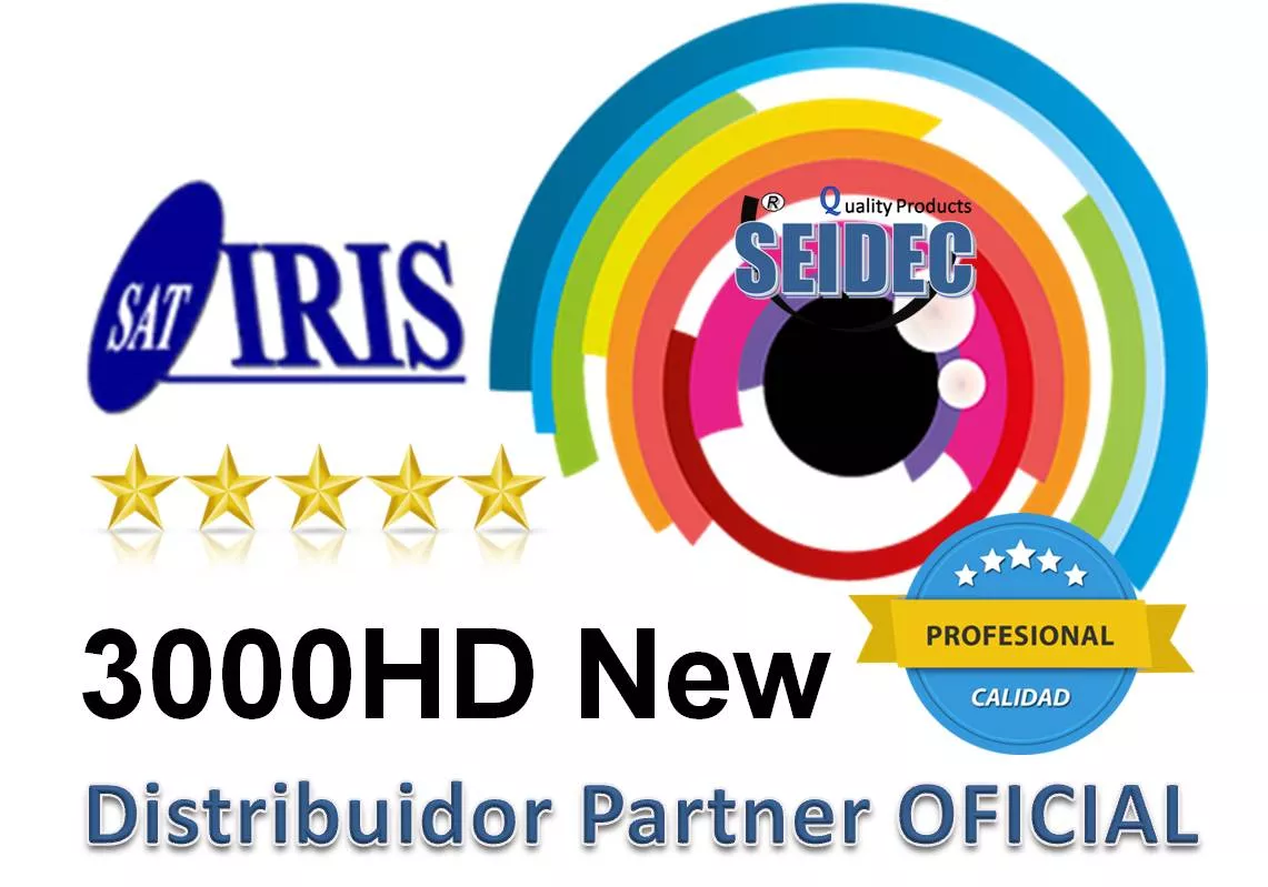 Receptor de Satelite IRIS 3000HD