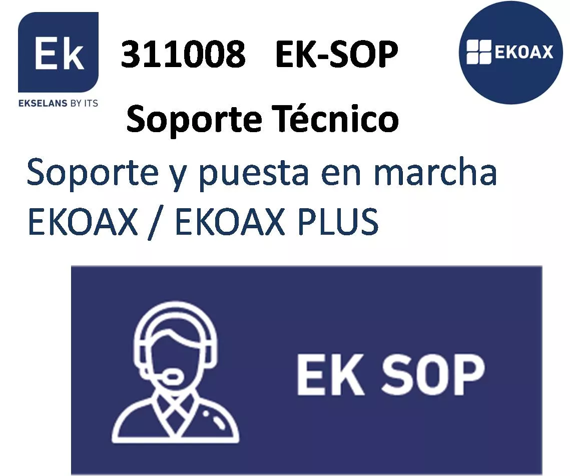 Soporte Tecnico Puesta en Marcha EKOAX EK-SOP