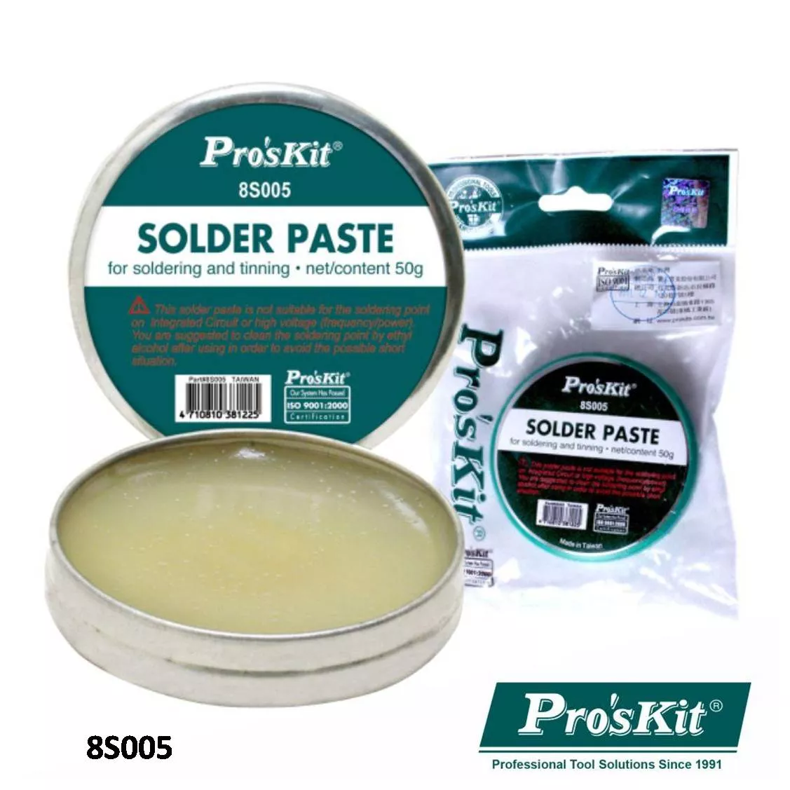 Pasta FLUX Soldar Proskit 50gr 8S005