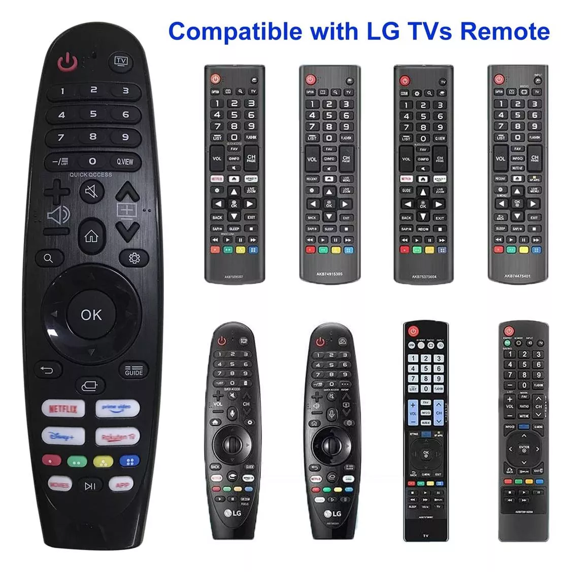 Mando Repuesto LG AN-MR20GA Sin VOZ