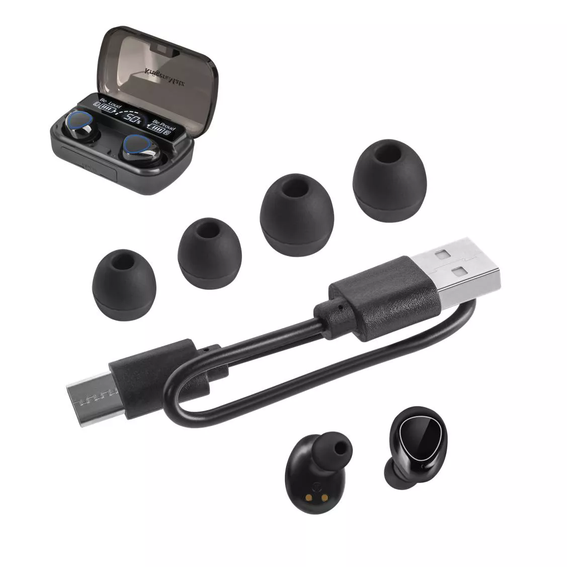 Auriculares Intrauditivos Bluetooth 5.3 PM10