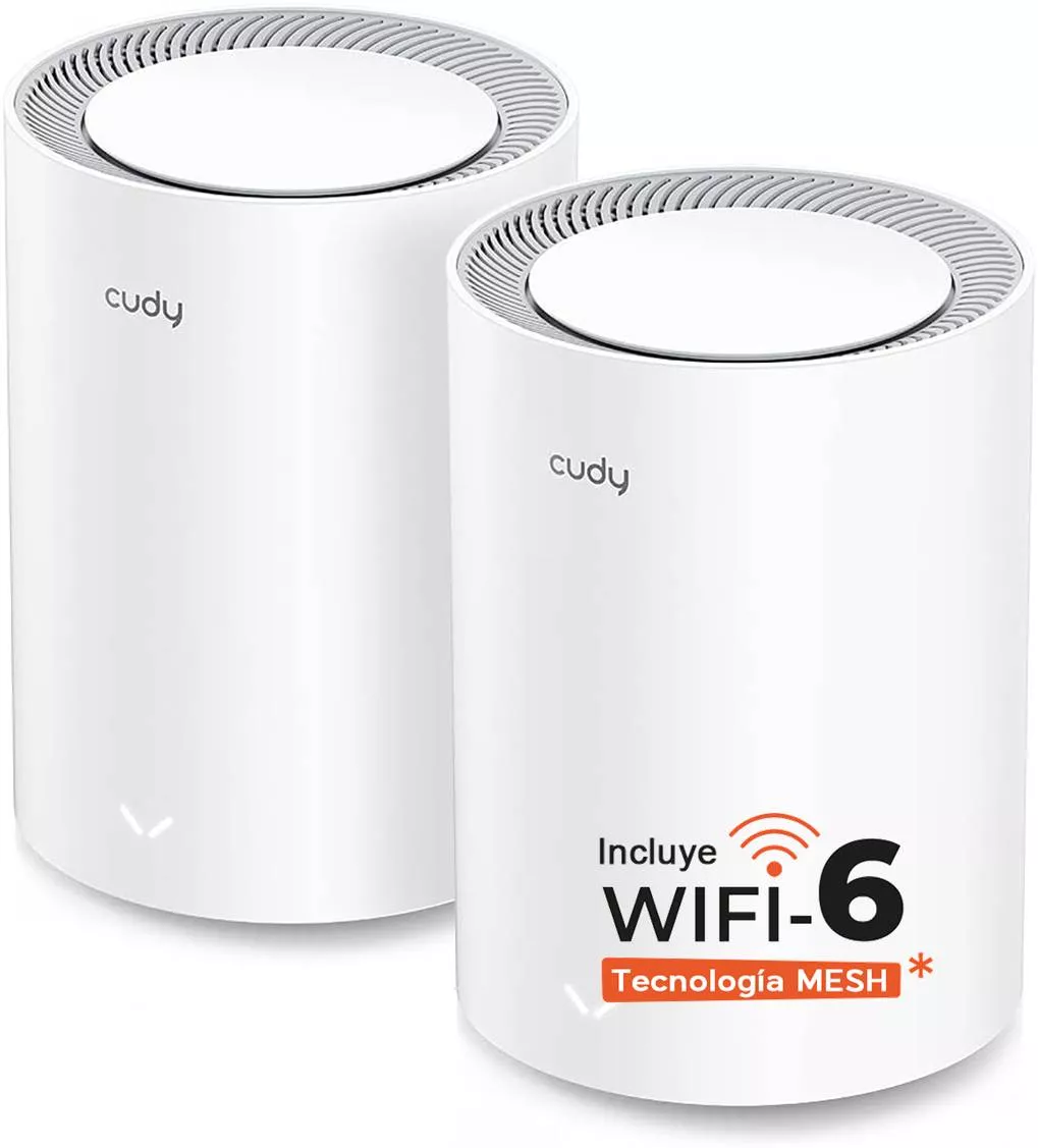 Cudy M1800 Sistema WiFi 6 Mesh AX1800 Dual Band PACK-2