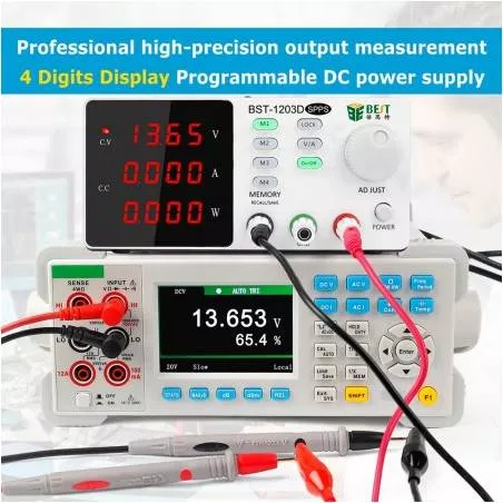 Fuente de alimentacion laboratorio de 0 a 120V 3Amp BST-1203D
