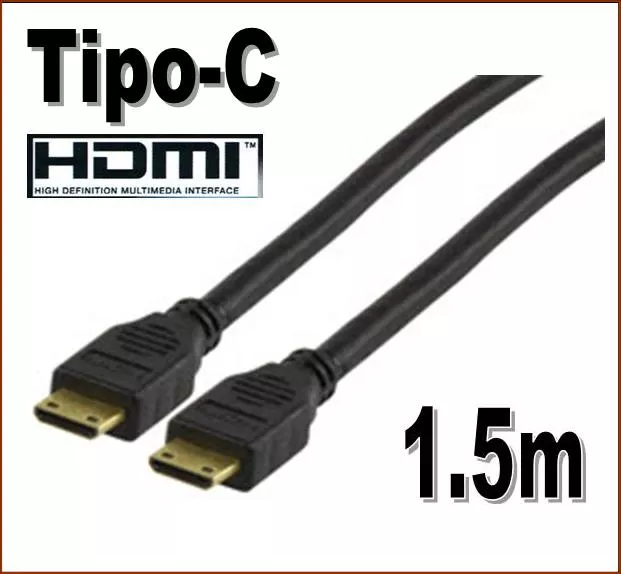 Conexion HDMI-C M-M 1.5M (Mediano)