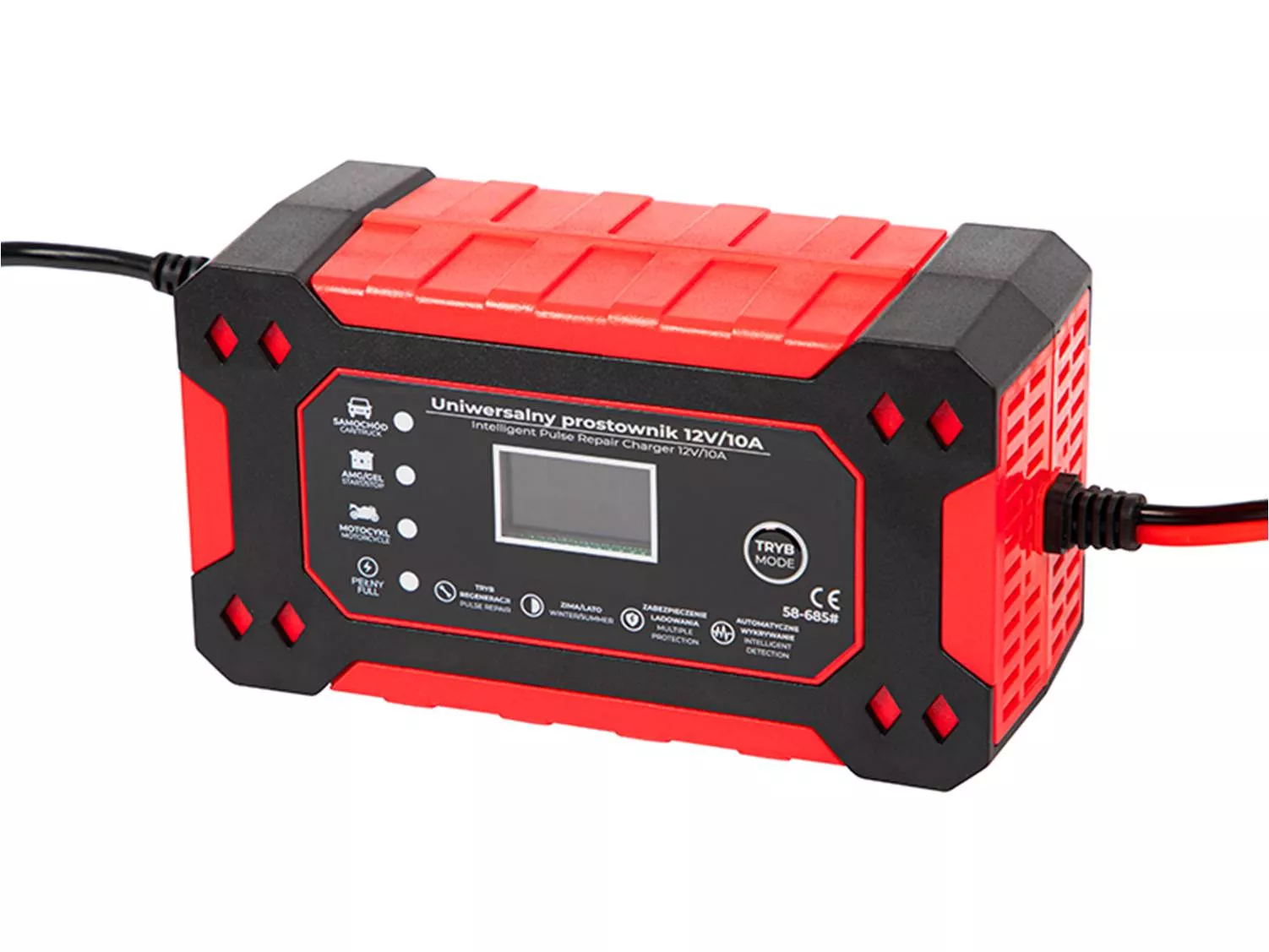 Cargador de baterias 12V 10Amp Chip Inteligente