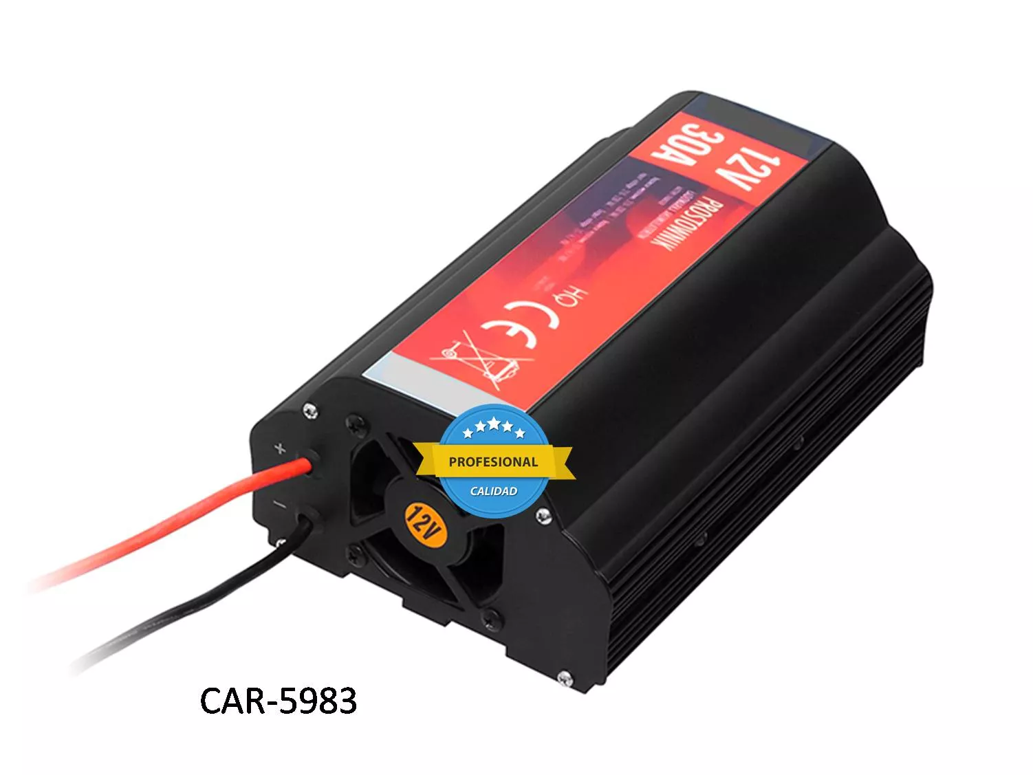 Cargador de bater&iacute;as GEL 12V 30A