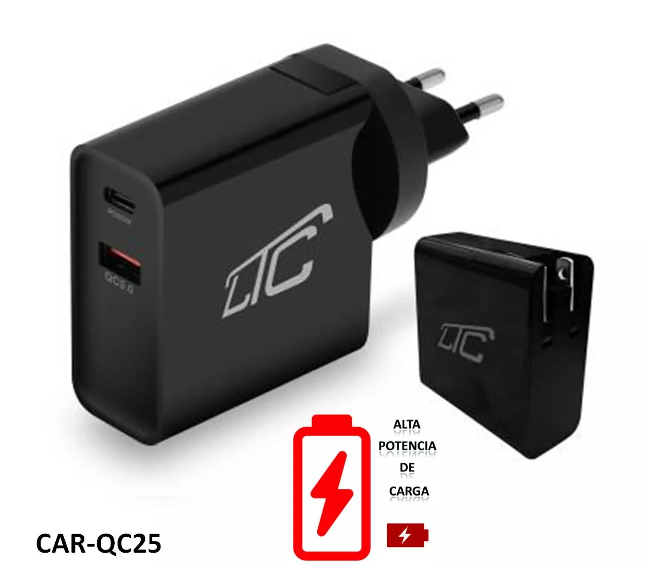 Cargador de Red 65W 2USB