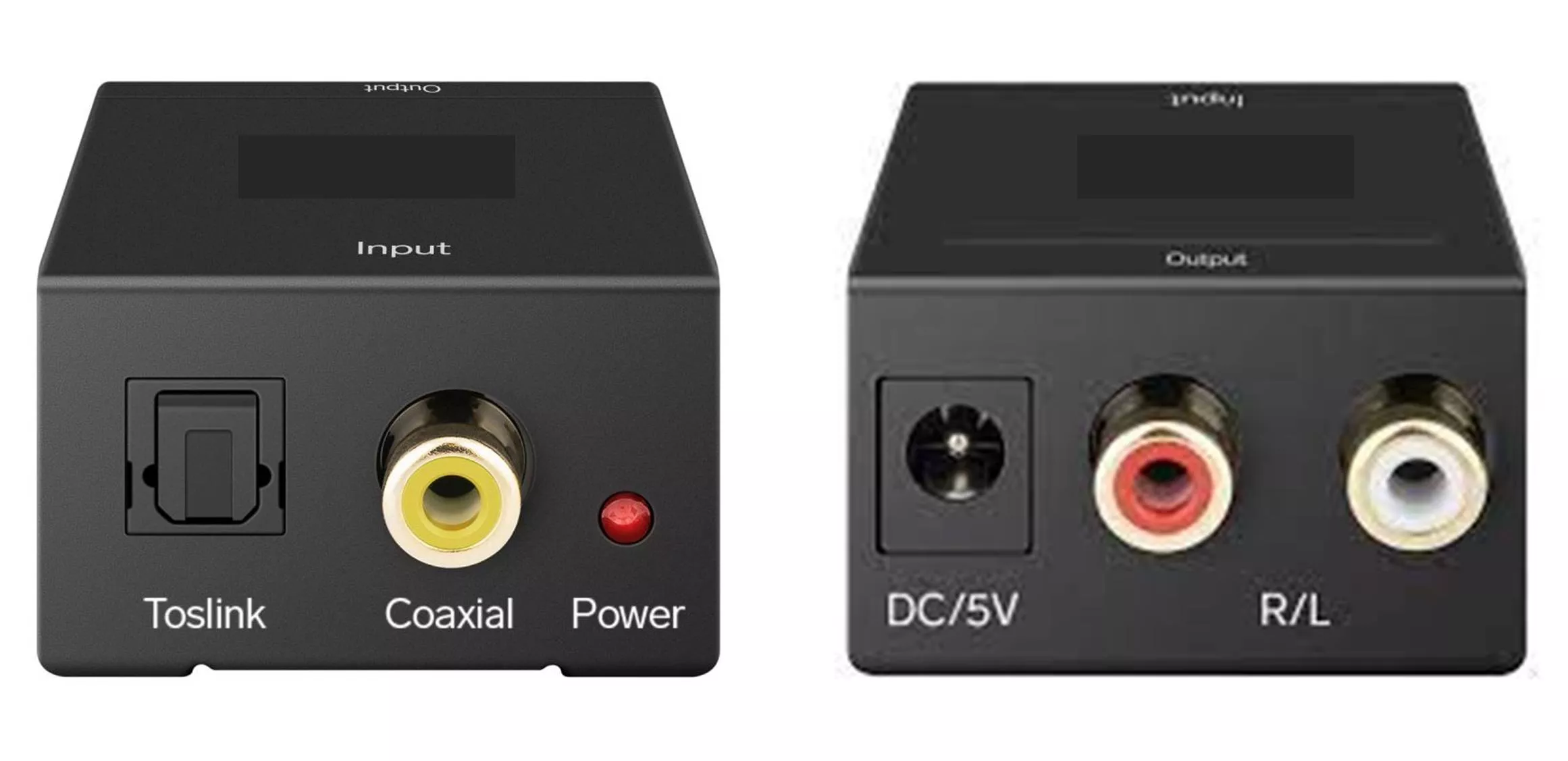 Convertidor Audio Digital Analogico RCA-Toslink