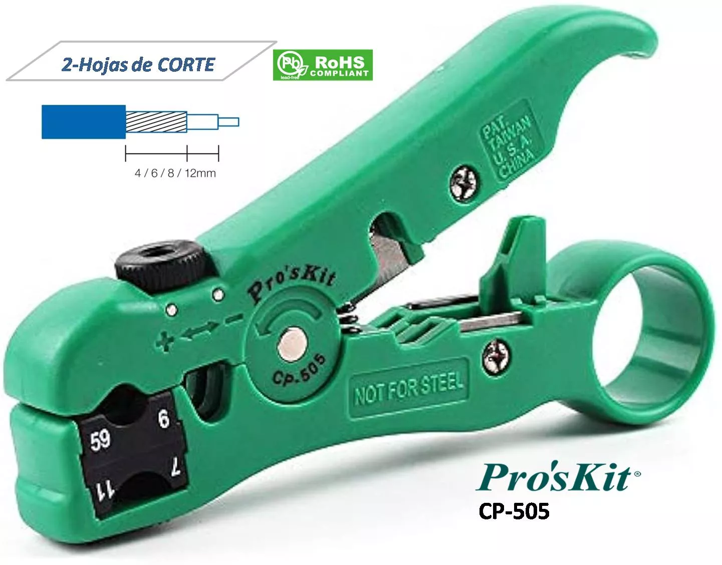 Pelacable Universal Proskit CP-505