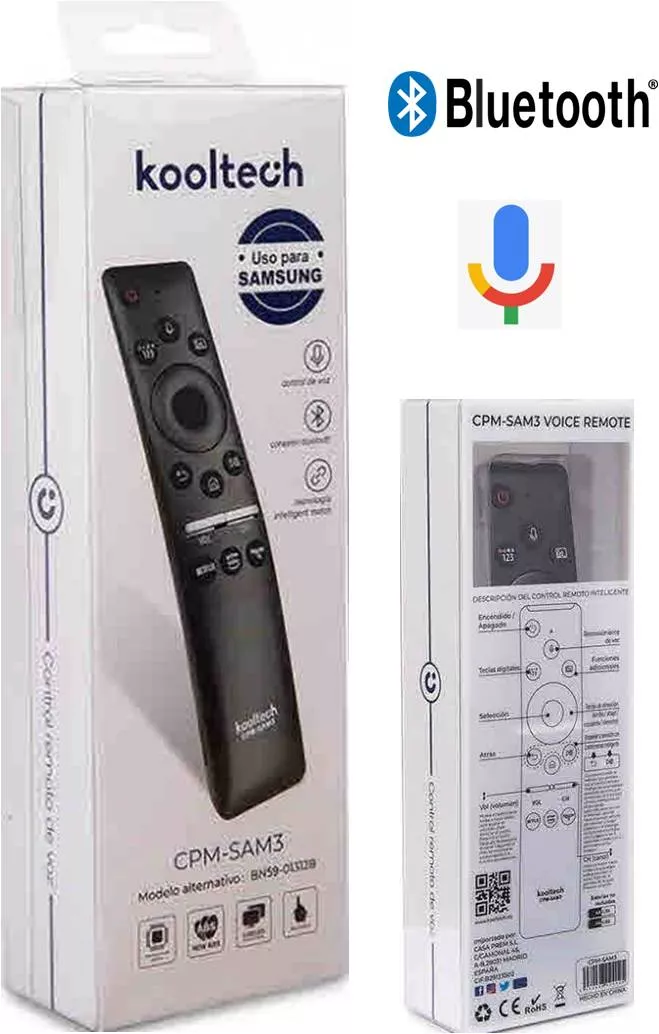 Mando Repuesto Samsung por VOZ y Bluetooth CPM-SAM3