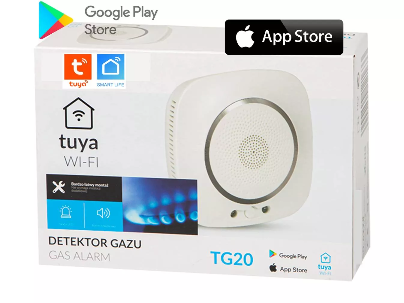Detector de GAS TG20 a Red 220V