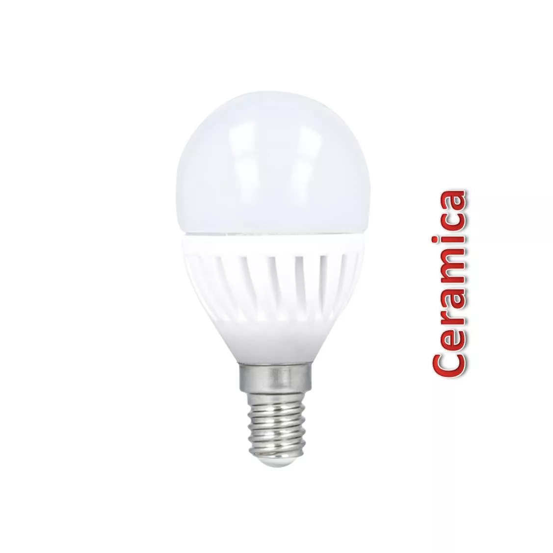 Bombilla Led E14 G45 10W 6000K 900L Ceramica