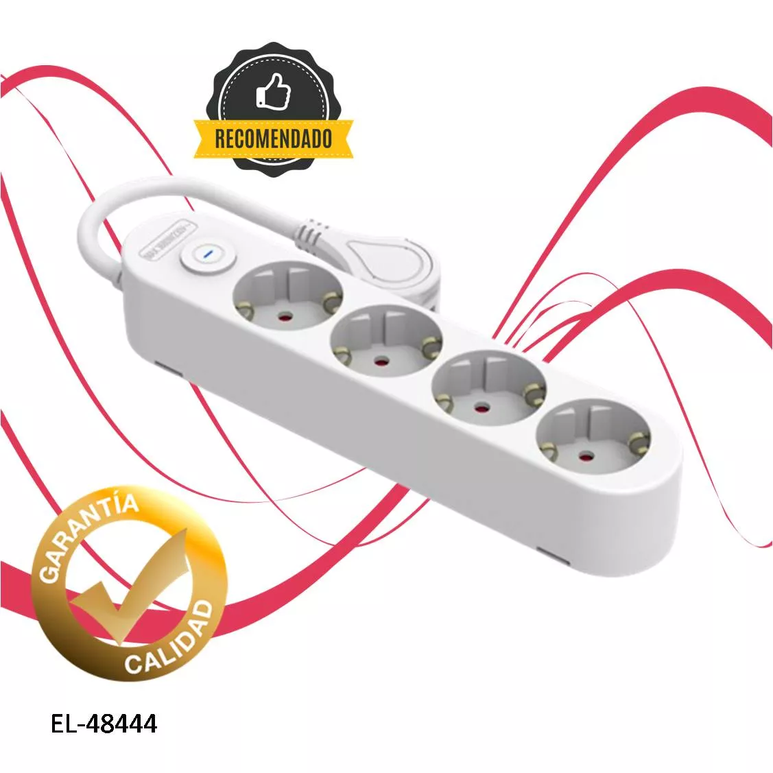Base Multiple 4 Tomas Con Int 1.5m 3680W