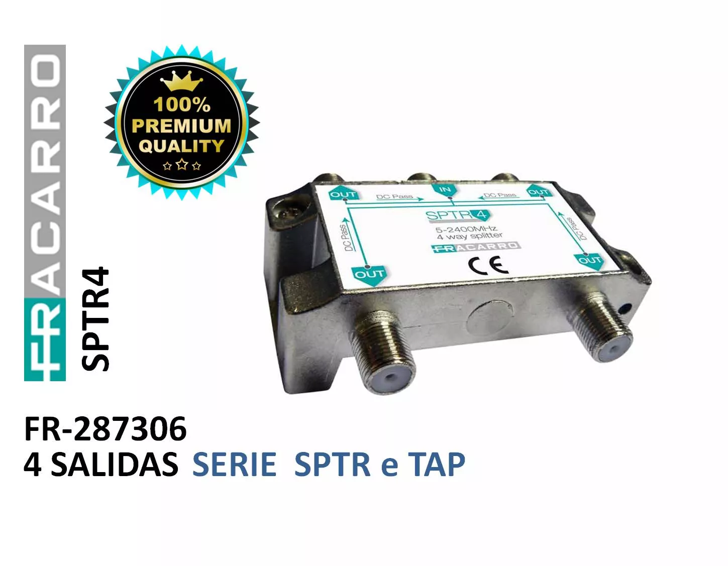 Repartidor 1E 4S Fracarro SPTR4 Quality