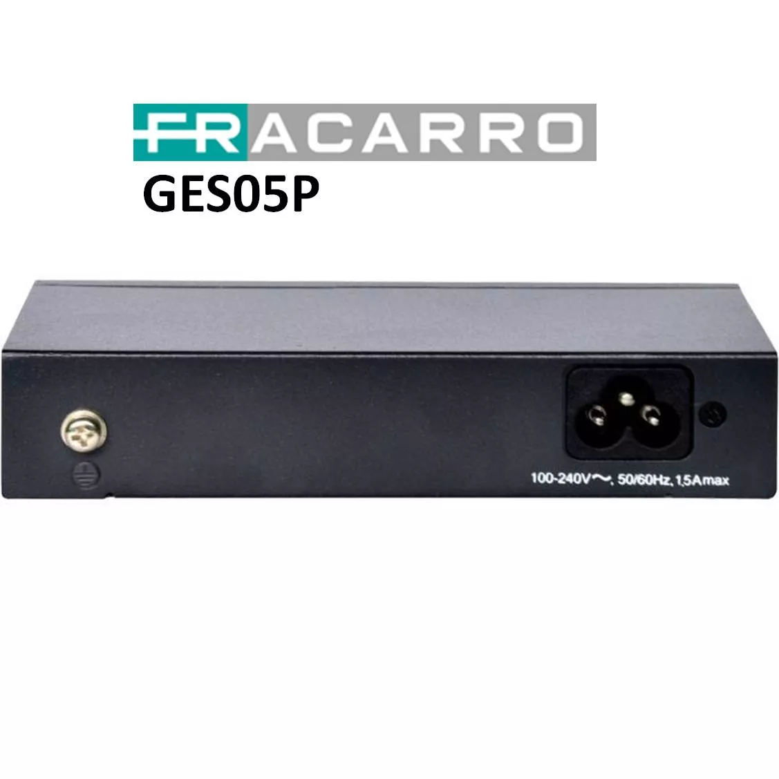 Switch 4 Puertos Con POE 10/100/1000 Fracarro GES05P 287866