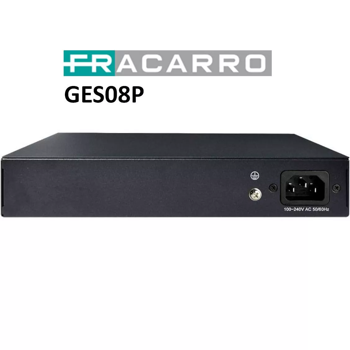 Switch 8 Puertos Con POE 10/100/1000 Fracarro GES08P 287868