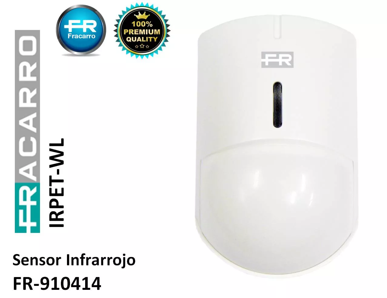 Sensor infrarrojos PIR Fracarro IRPET-WL 910414