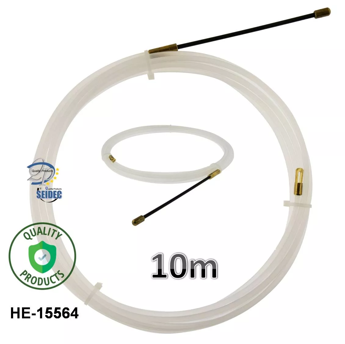 Guia pasacable 3mm Largo 10m Nailon Transparente