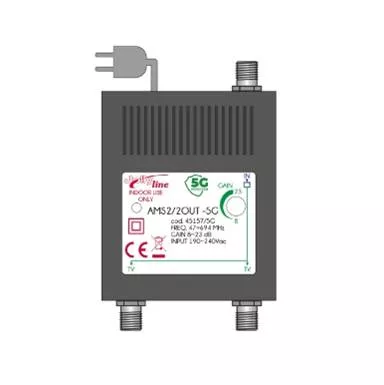 Amplificador de Interior Jollyline JL45157-5G 1E 2S