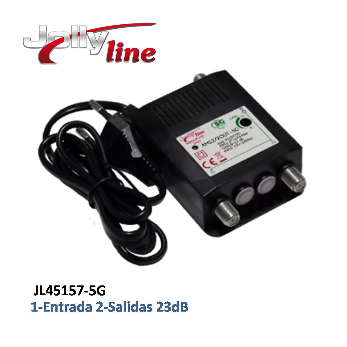 Amplificador de Interior Jollyline JL45157-5G 1E 2S