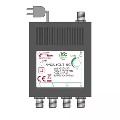 Amplificador de Interior Jollyline JL45159-5G 1E 4S