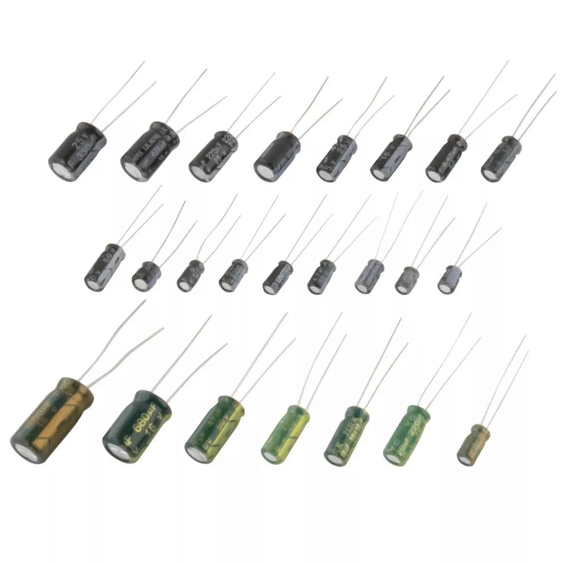 KIT 630 Condensadores surtidos 105&ordm;