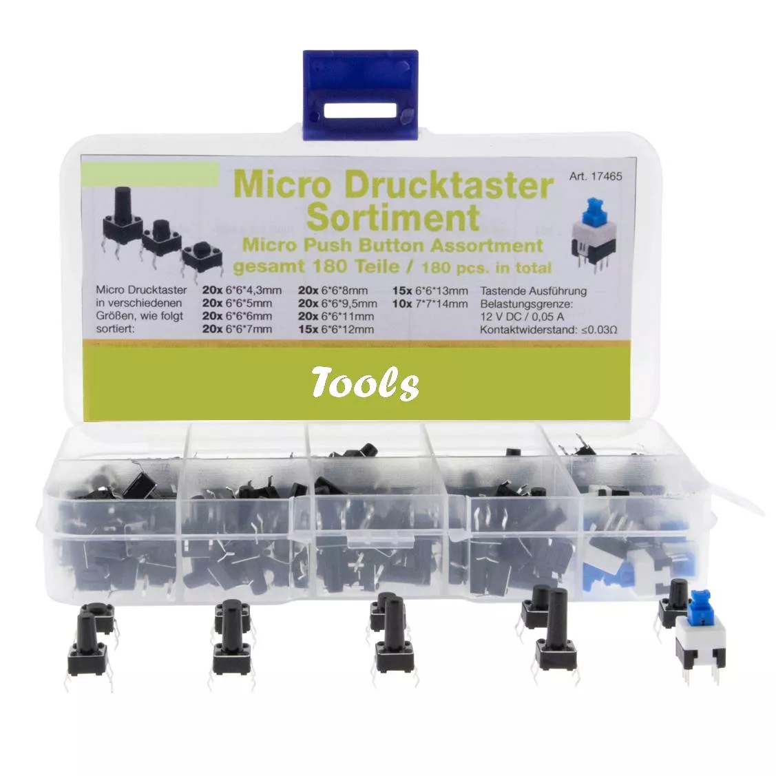 KIT 180 Micro Pulsadores