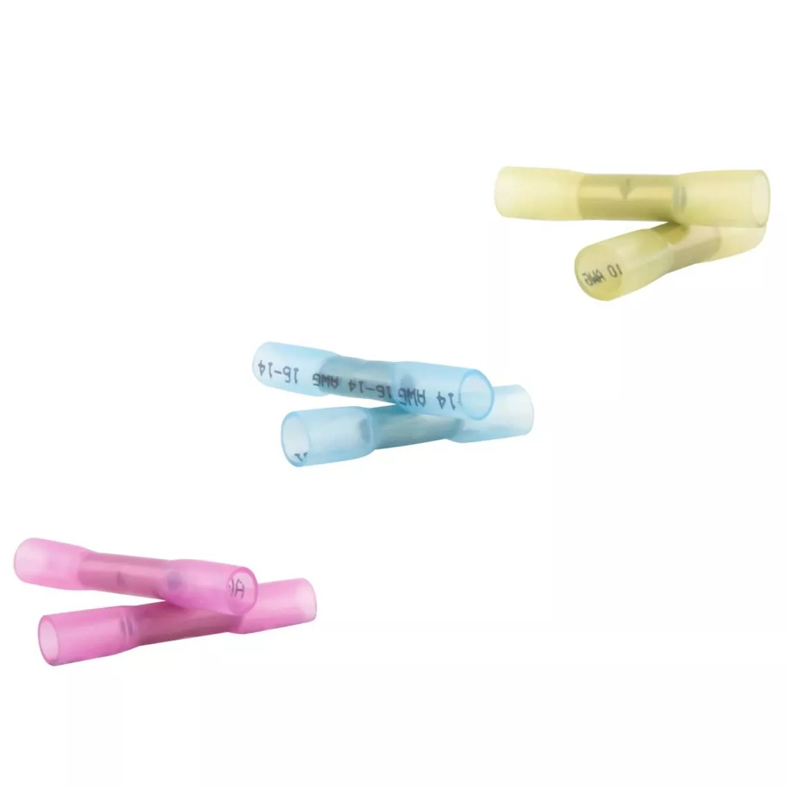 KIT 200 Conectores surtidos retractiles con tope