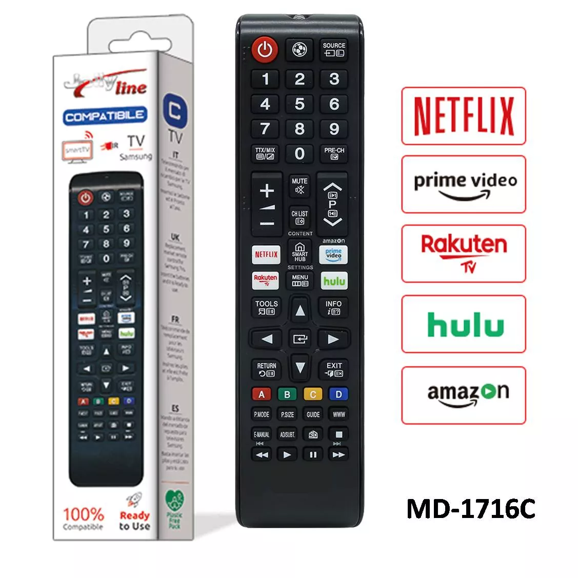 Mando Universal Jollyline Smart TV Samsung JL1716