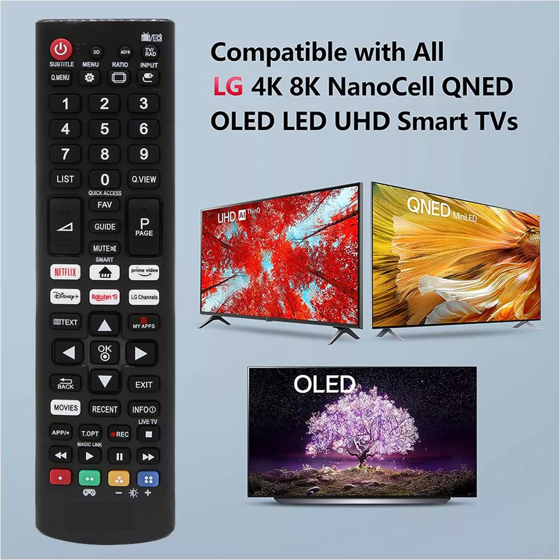 Mando Universal Jollyline Smart TV LG JL1718-2