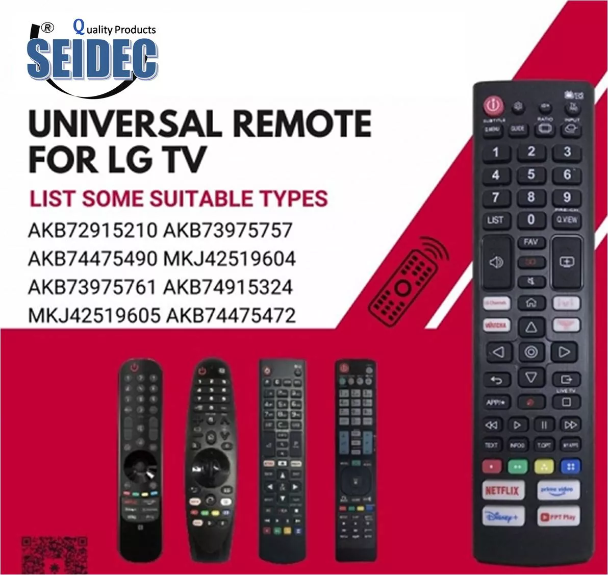 Mando Universal TV LG