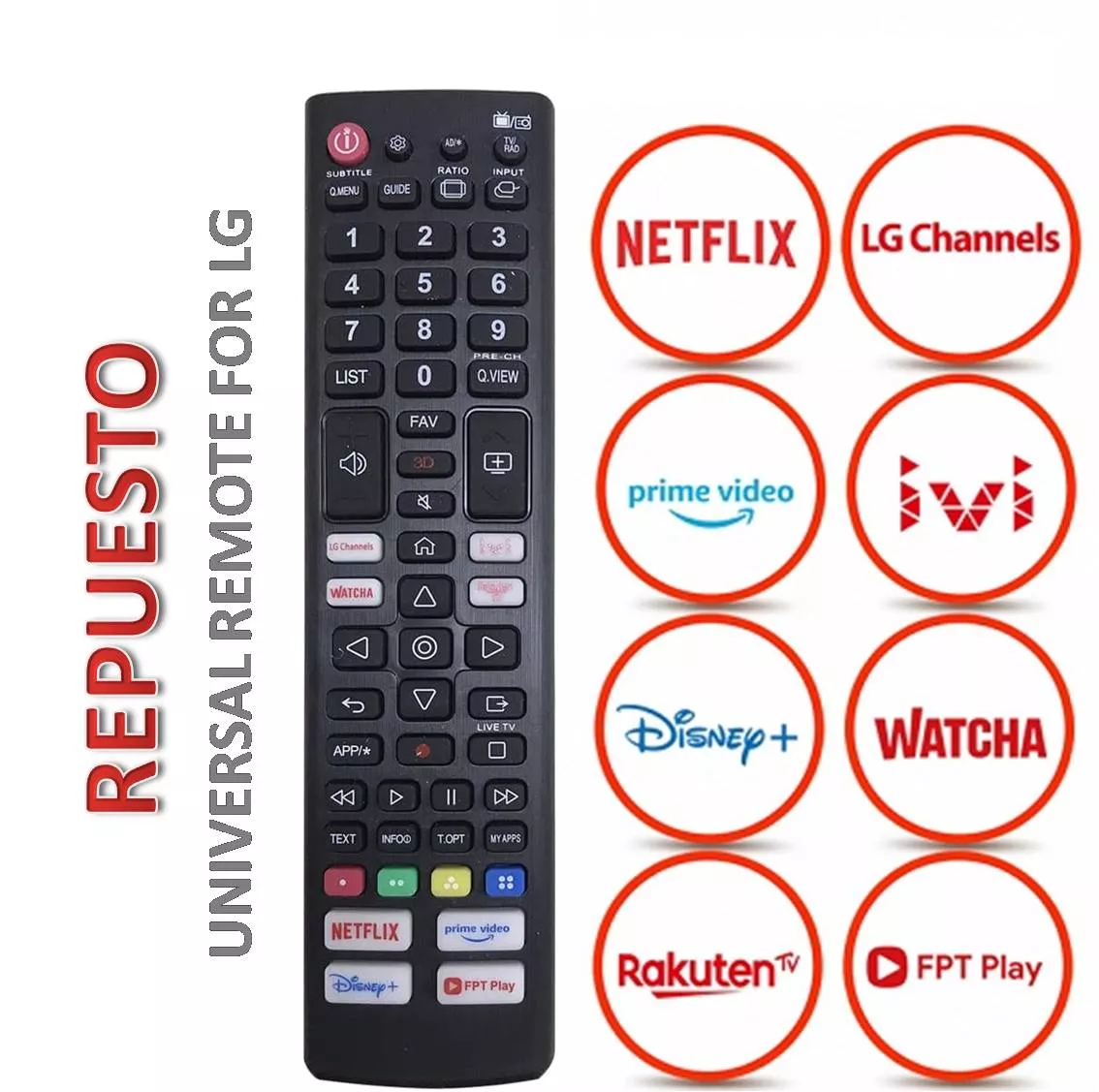 Mando Universal TV LG