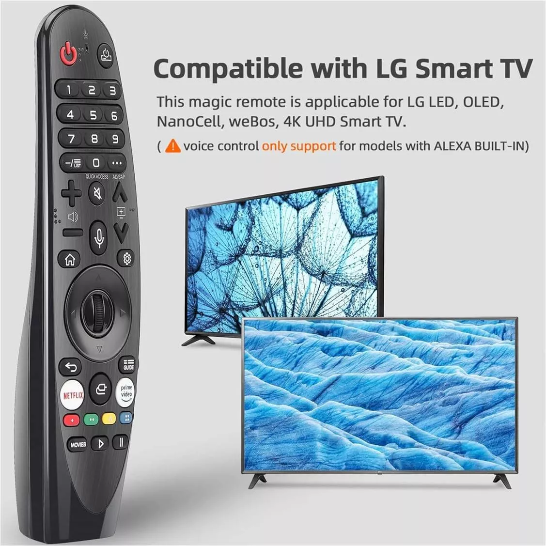 Mando Repuesto LG AN-MR20GA VOZ y Bluetooth