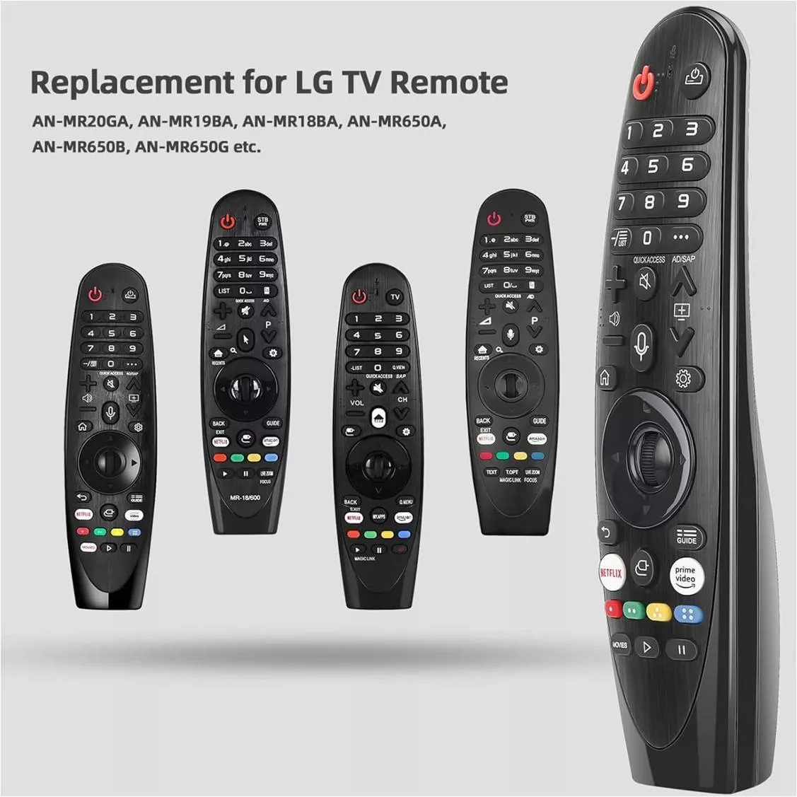 Mando Repuesto LG AN-MR20GA VOZ y Bluetooth
