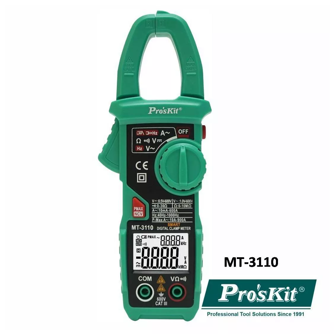 Pinza Amperimetra Multifuncion Proskit MT-3110