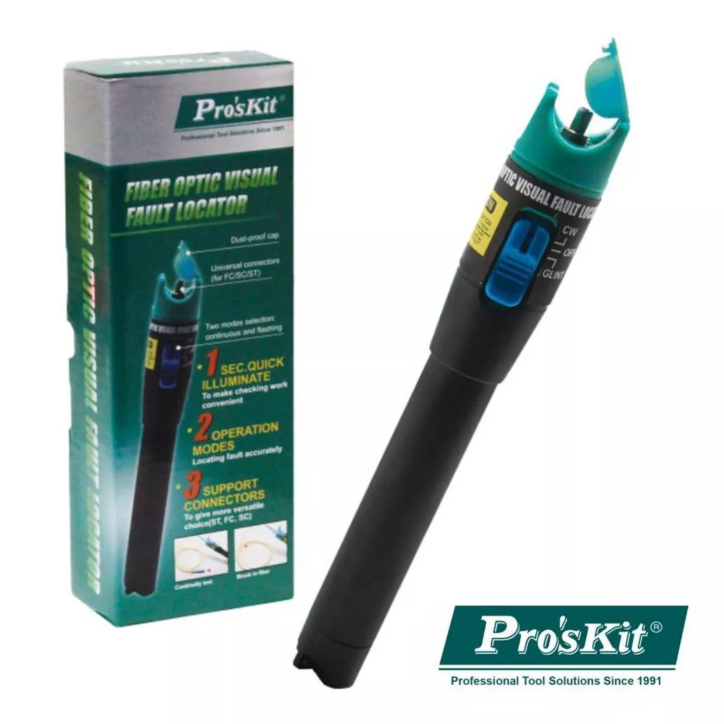 Comprobador de Fibra Optica PROSKIT MT-7501