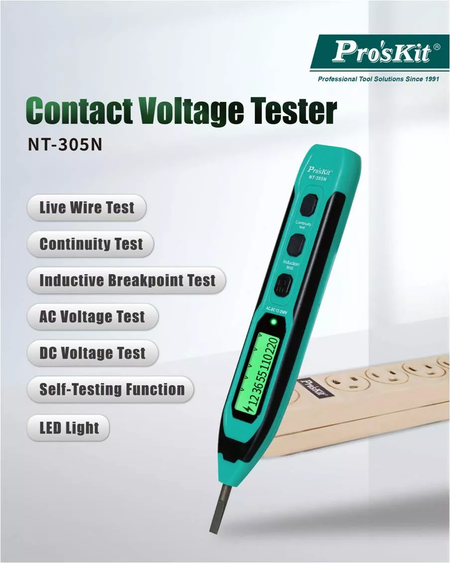 Detector de Voltage Proskit NT305N