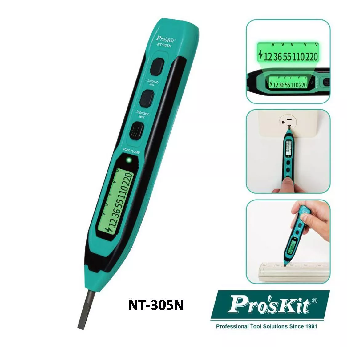 Detector de Voltage Proskit NT305N