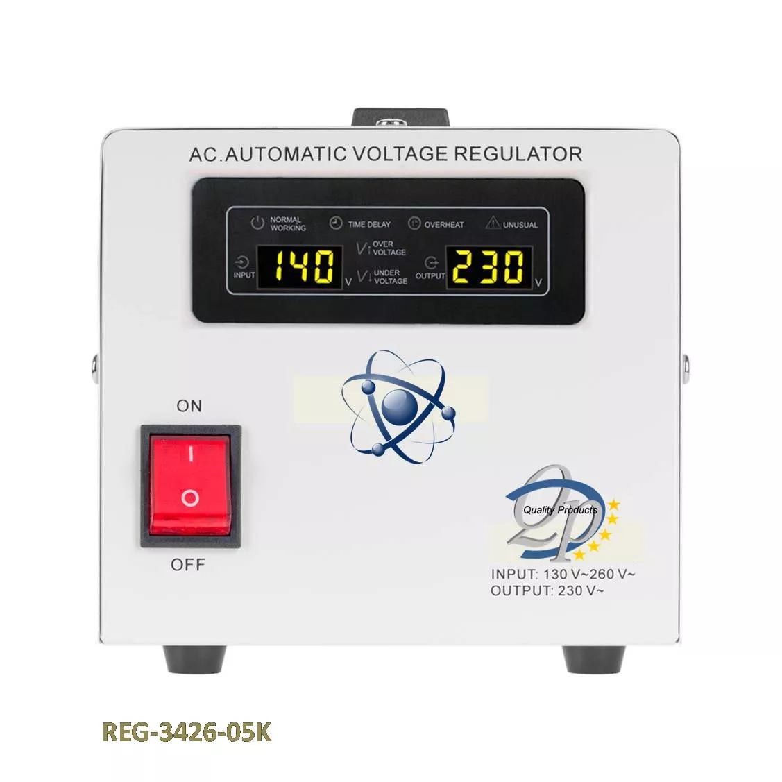 Regulador de tension Automatico 500VA Servomotor